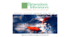 Desktop Screenshot of dimensions-interieures.com